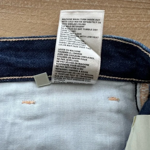 New L'AGENCE Adele Rigid Stovepipe High Rise Crop Jeans in Newberry Size 28